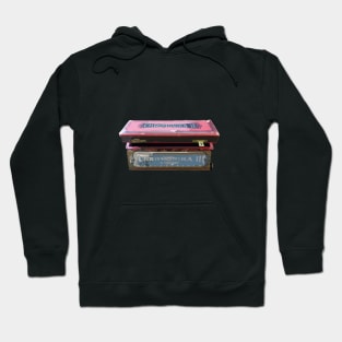 Vintage chromatic harmonica Hoodie